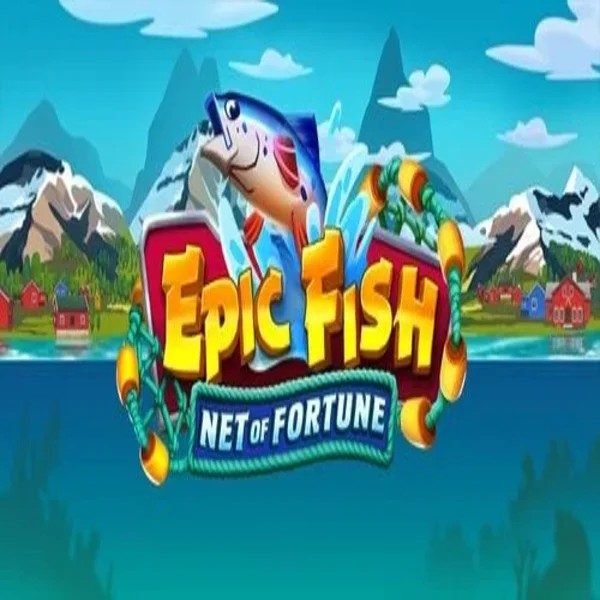 Slots logo of Epic Fish Net of Fortune from Quickspin at Bet365 Casino