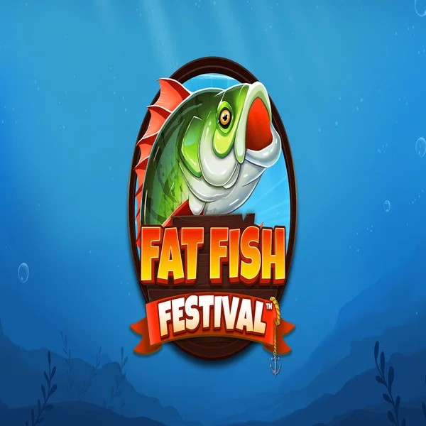 Fat Fish Festival slot logo by Wishbone Games at Bet365 Casino