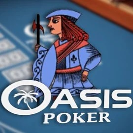 Enjoy Oasis Poker by Nucleus Gaming – logo hosted on bet365-casino.org