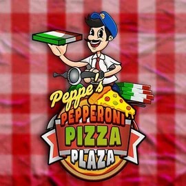 Peppe’s Pepperoni Pizza Plaza logo by Pragmatic Play at Bet365 Casino