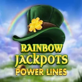Rainbow Jackpots Power Lines game by Red Tiger Gaming – logo hosted on Bet365 Casino