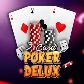Three Card Poker Delux by Urgent Games, showcased at bet365-casino.org – game logo